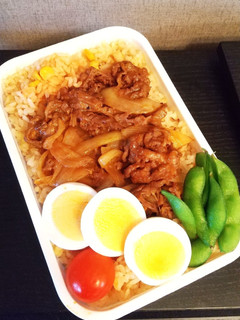 お弁当(9/24)カレーケチャップ炒め-レシピのメイン写真