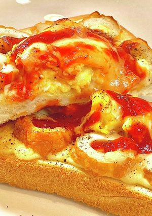 朝食！　スペシャル！トースト^_^-レシピのメイン写真