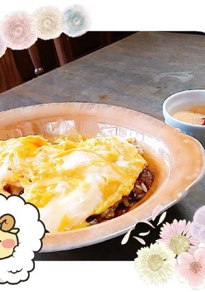炎上するキムチチャーハン-レシピのメイン写真
