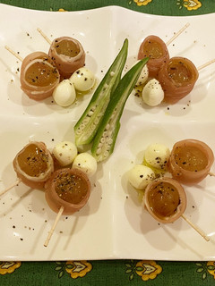 ぶどうと生ハムのピンチョス-レシピのメイン写真
