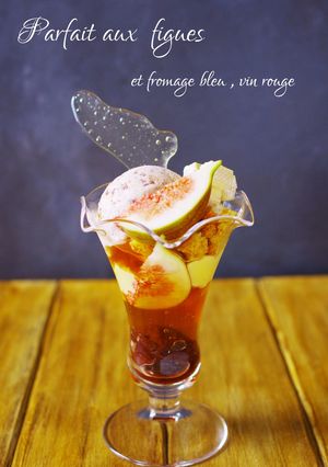 大人の無花果のパフェ-レシピのメイン写真