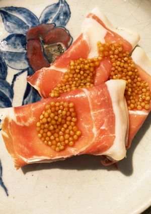 絹ごし豆腐の生ハム巻き-レシピのメイン写真