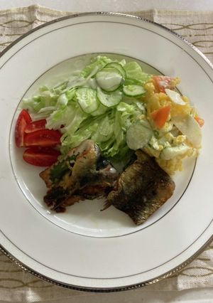 味噌風味のイワシのムニエル-レシピのメイン写真