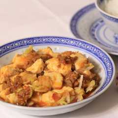 รูปของ 辛味肉味噌を常備して作る　麻婆豆腐