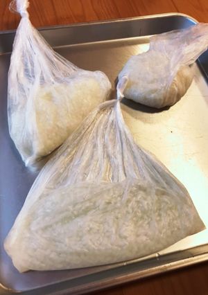 ポリ袋でご飯・軟飯・お粥-レシピのメイン写真