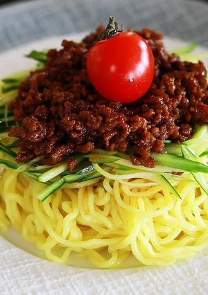 【本格中華】ジャージャー麺の作り方-レシピのメイン写真