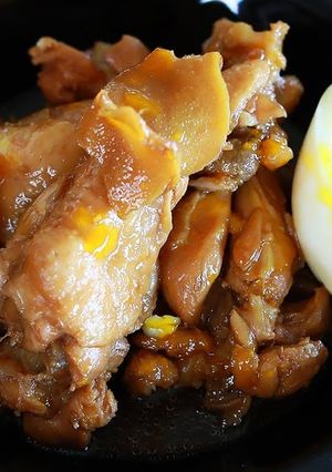 夏バテに！鶏の手羽元さっぱり煮の作り方-レシピのメイン写真