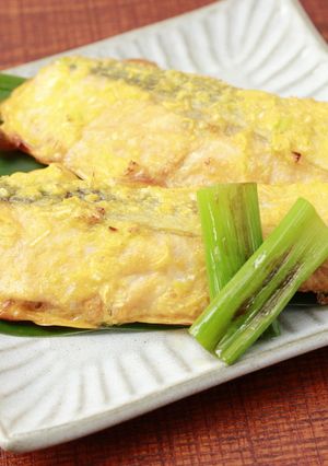 秋鮭の黄金焼き-レシピのメイン写真