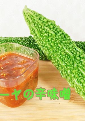 ゴーヤの辛味噌-レシピのメイン写真