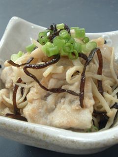 豚肉とえのきの昆布マヨネーズ炒め-レシピのメイン写真
