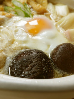 乾燥しいたけの味噌煮込みうどん-レシピのメイン写真