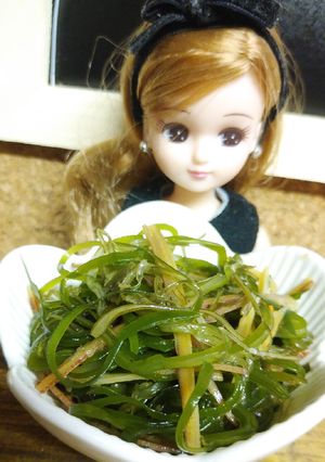 リカちゃん♡切り昆布とするめの松前風❁˚-レシピのメイン写真