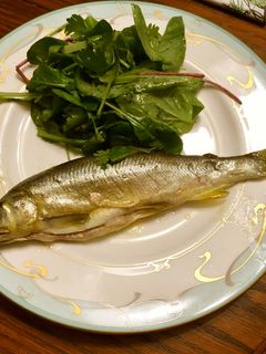 低温調理器で作る 鮎のコンフィ-レシピのメイン写真