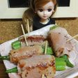 リカちゃん♡オクラベーコンワインスチーム