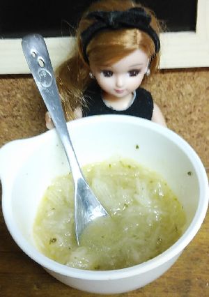 リカちゃん♡梨ドレッシング(バジル風)-レシピのメイン写真