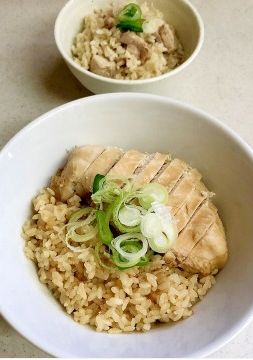 和風カオマンガイ　鶏飯丼　炊き込みご飯-レシピのメイン写真