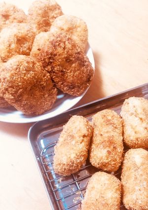 ゆで卵入コロッケ-レシピのメイン写真