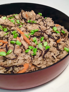 梅肉入りおこわ-レシピのメイン写真