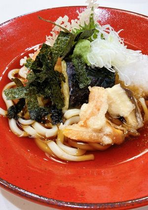 冷やし天ころうどん-レシピのメイン写真