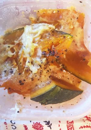 かぼちゃの豆乳味噌チーズかけ-レシピのメイン写真