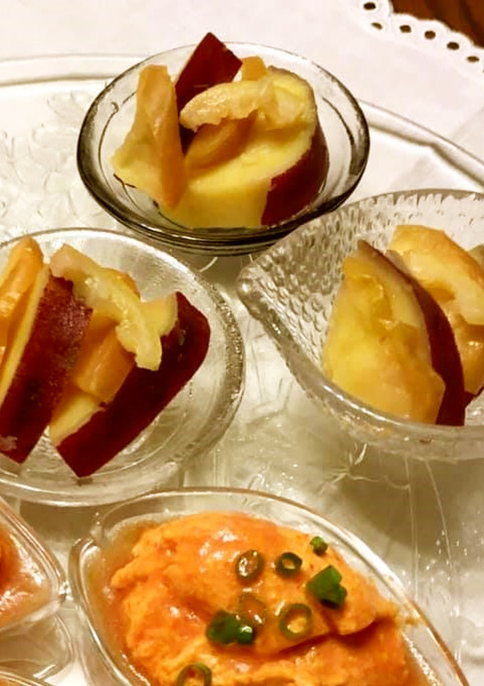 さつま芋とりんごとレモンの煮物-レシピのメイン写真