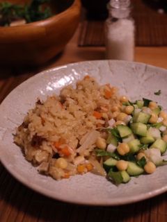 ドライトマトの炊き込みご飯 ベジ仕様-レシピのメイン写真