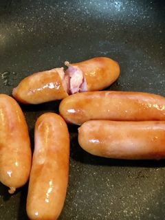 ウインナーをパリッと焼く方法-レシピのメイン写真