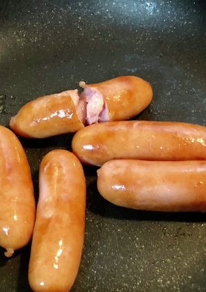 ウインナーをパリッと焼く方法-レシピのメイン写真