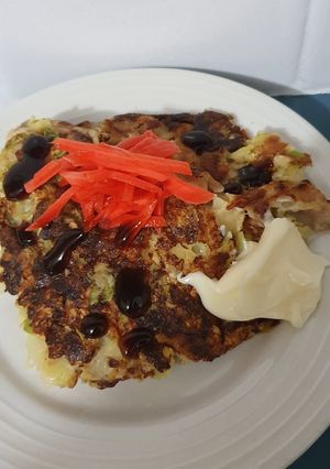 オートミールお好み焼き-レシピのメイン写真