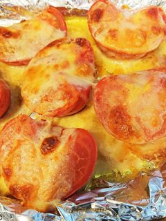 簡単♪ トマトのチーズ焼き-レシピのメイン写真