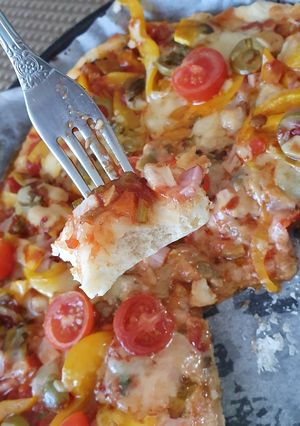 ピザが30分で食べれる-レシピのメイン写真
