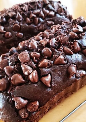 簡単！チョコたっぷりパウンドケーキ-レシピのメイン写真