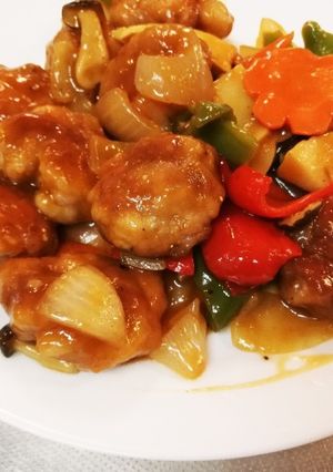 貴女風味で焼き酢豚♥ゆりさん風-レシピのメイン写真