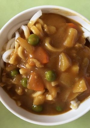 【保育園給食】カレーうどん-レシピのメイン写真