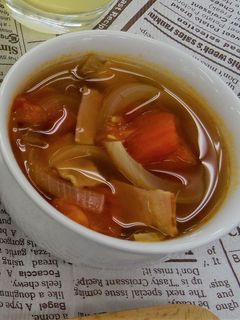 なんて簡単!トマトスープ-レシピのメイン写真