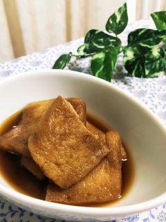 いなり寿司にも☆油揚げの含め煮-レシピのメイン写真