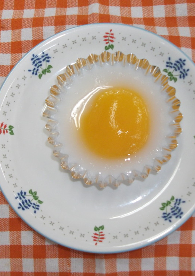 簡単給食　おかしなお菓子な目玉焼き-レシピのメイン写真