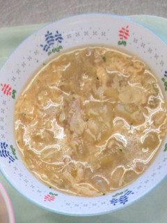 簡単給食 にんにくスープ-レシピのメイン写真