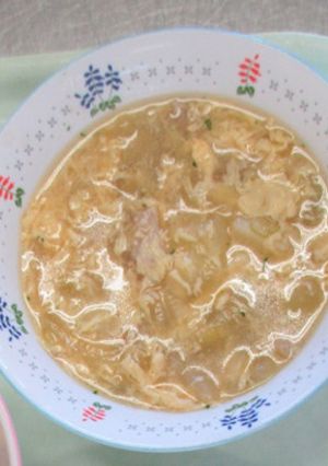 簡単給食　にんにくスープ-レシピのメイン写真