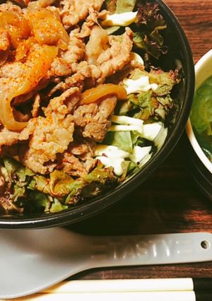 焼肉丼/簡単ご飯記録用-レシピのメイン写真