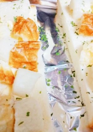 ちくわで食パンアレンジ♪-レシピのメイン写真