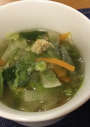 春雨の中華スープ-レシピのメイン写真