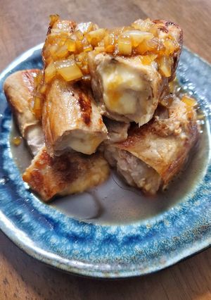 肉巻きチーズ～オニオンガリバタ醤油～-レシピのメイン写真