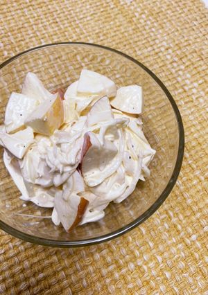 りんごと玉ねぎサラダ-レシピのメイン写真