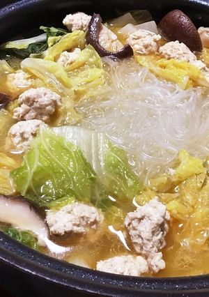 鶏団子のピェンロー鍋-レシピのメイン写真