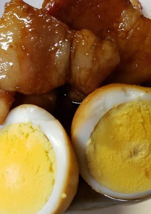 旨っ♪豚肉と卵の旨煮→白いご飯進みます-レシピのメイン写真