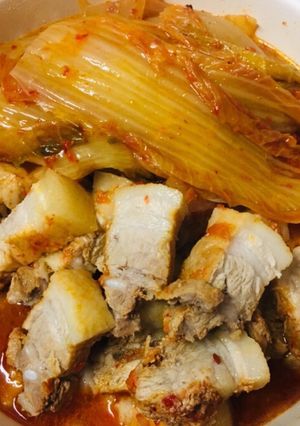 簡単★圧力鍋でキムチチム★豚＆キムチ煮-レシピのメイン写真