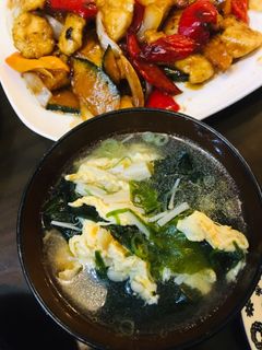 えのきとわかめの卵スープ-レシピのメイン写真