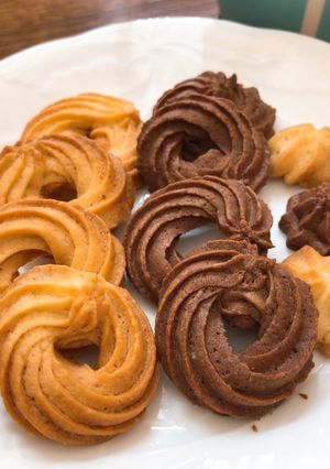 シンプルサクサクの絞り出しクッキー-レシピのメイン写真