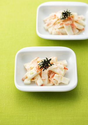 長いもとかにかまのわさびマヨサラダ-レシピのメイン写真